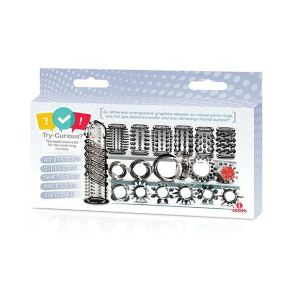 Try-curious Cock Ring & Sleeve Set