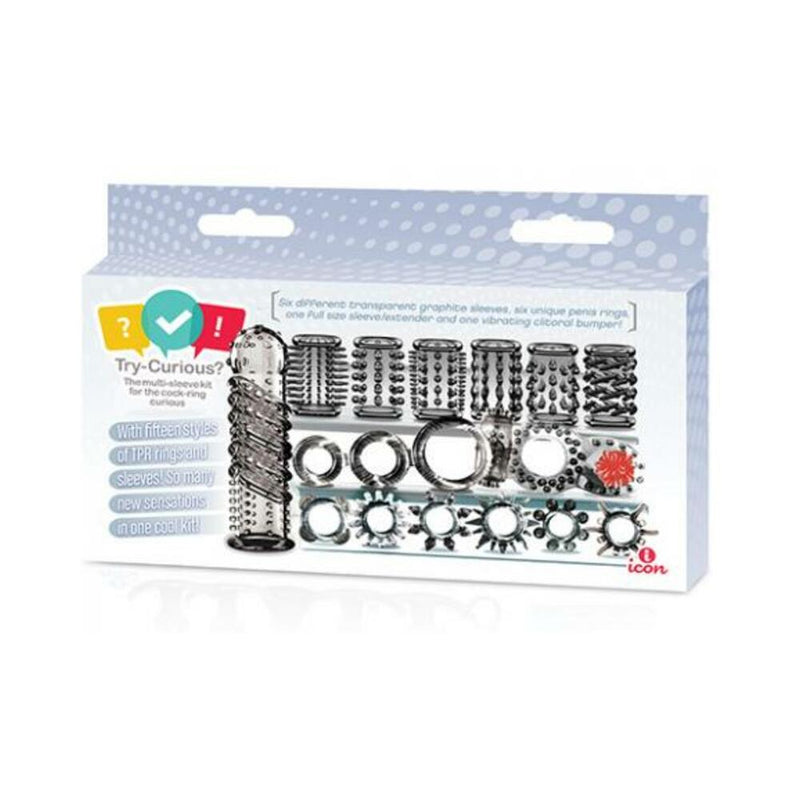 Try-curious Cock Ring & Sleeve Set