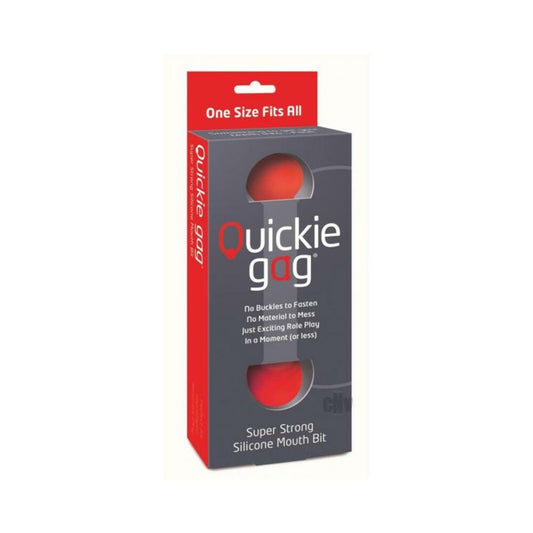 Quickie Bit Gag Red