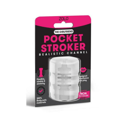 Zolo The Girlfriend Pocket Stroker White