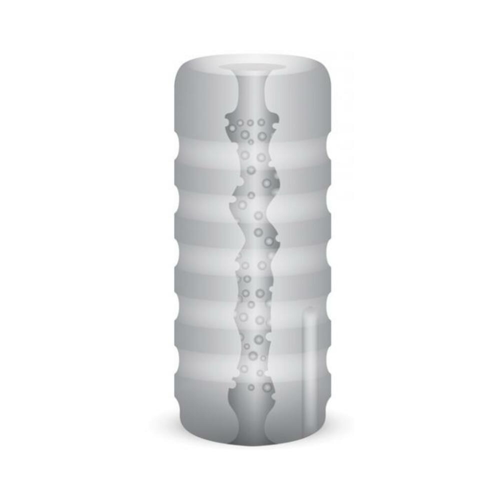 Zolo Girlfriend Squeezable Vibrating Stroker White