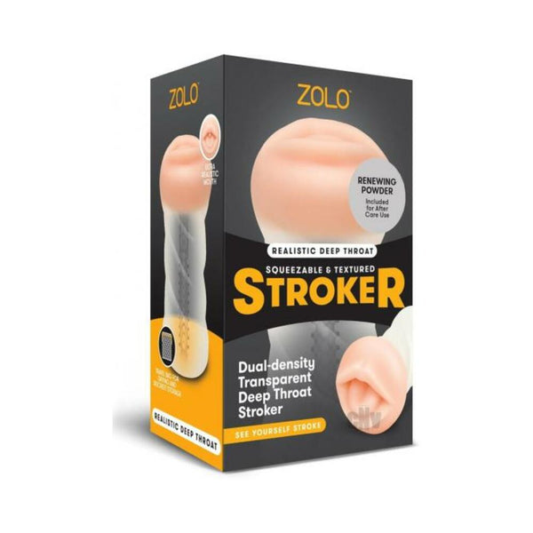 Zolo Male Masturbator Deep Throat Clr