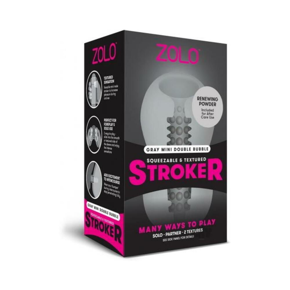 Zolo Mini Stroker Grey