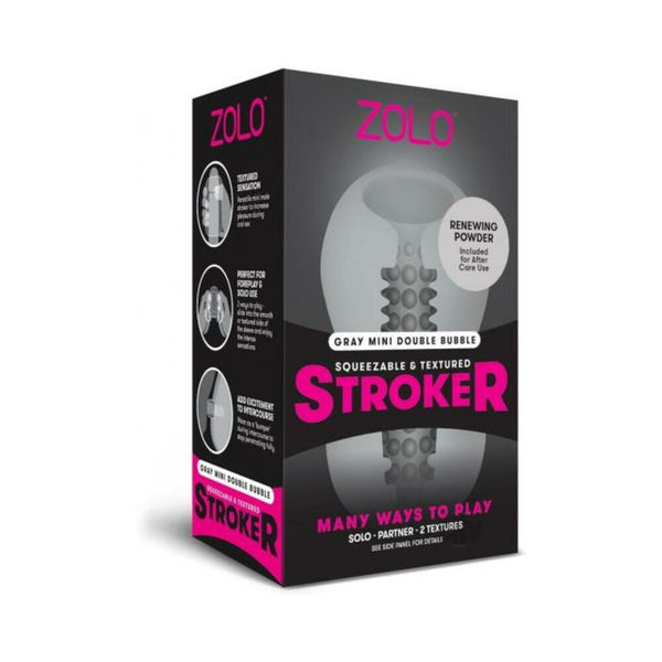Zolo Mini Stroker Grey