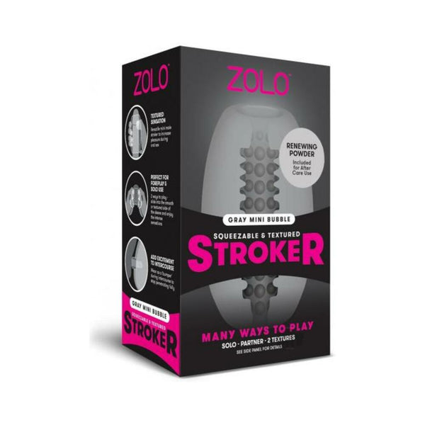 Zolo Mini Stroker Dome Grey