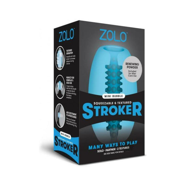 Zolo Mini Stroker Dome Blue