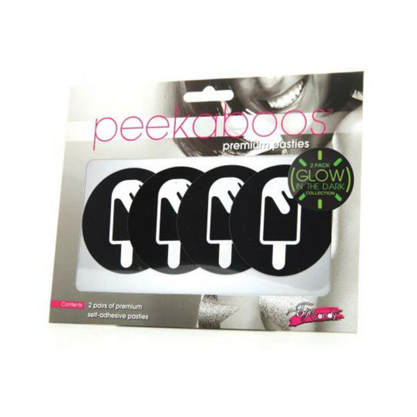 Peekaboos Glow In The Dark Ice Cream - Pack Of 2