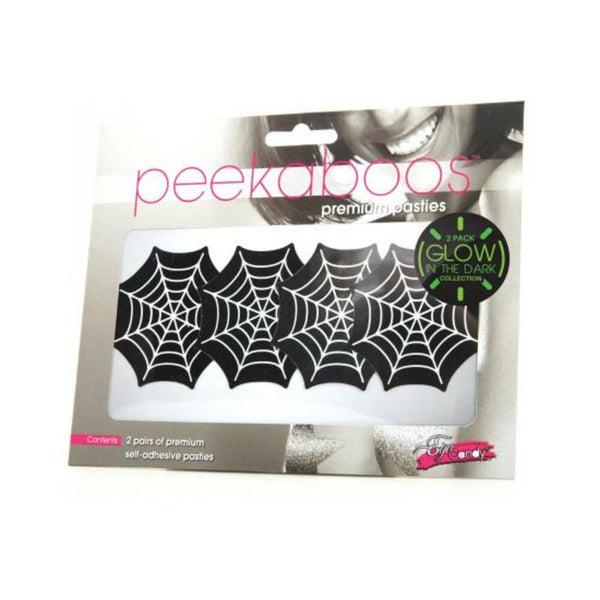 Peekaboos Glow In The Dark Webs - Pack Of 2