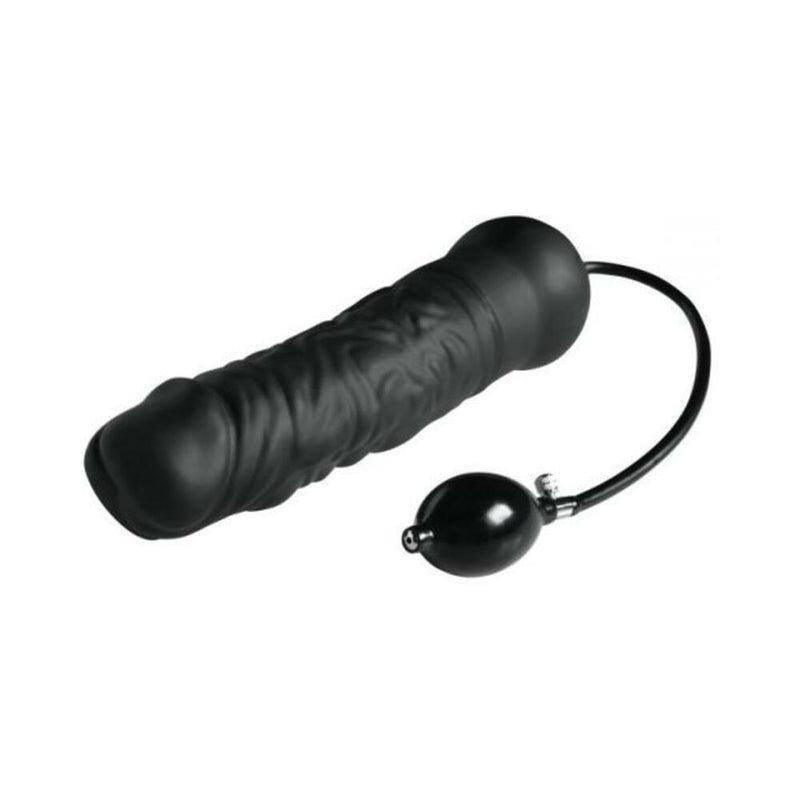 Leviathan Giant Inflatable Dildo Black