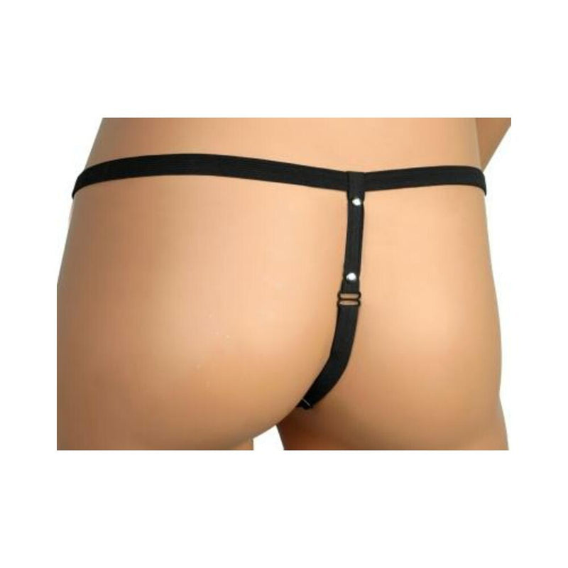 Erection Assist Hollow Strap On Vibe Beige