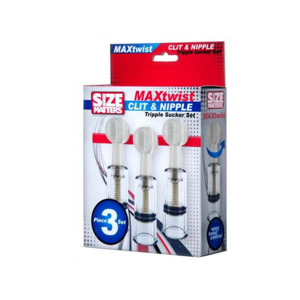 Max Twist Triplets Nipple And Clit Suckers