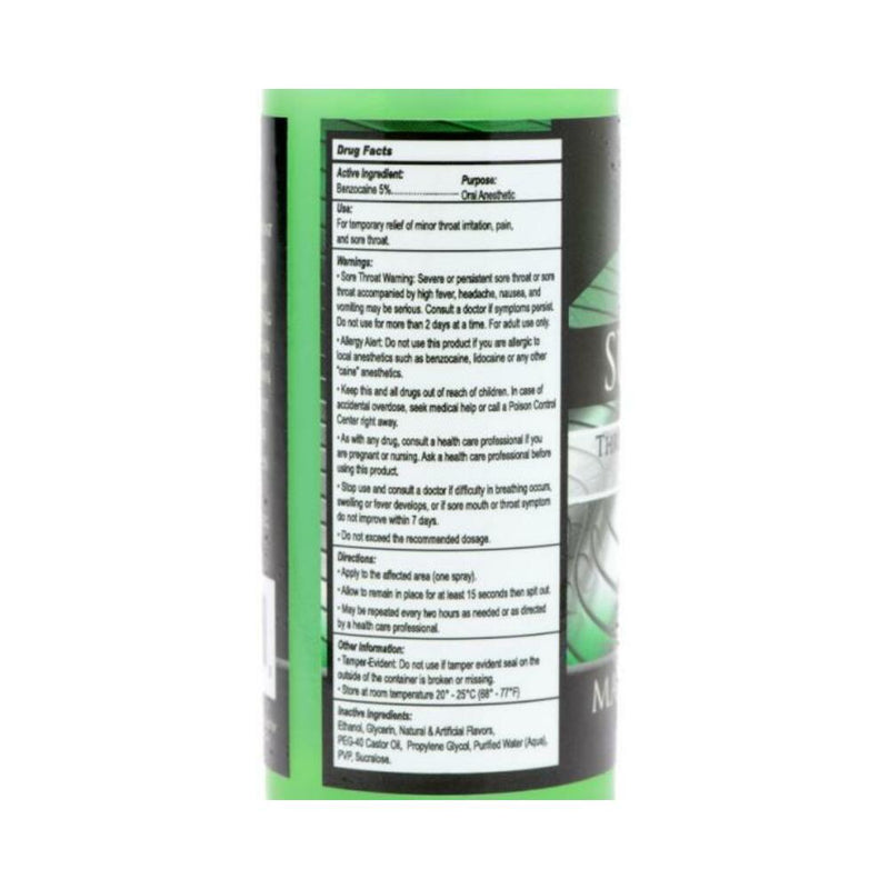Suck It Throat Desensitizing Oral Spray 2 fluid ounces