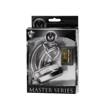 Captus Stainless Steel Locking Chastity Cage
