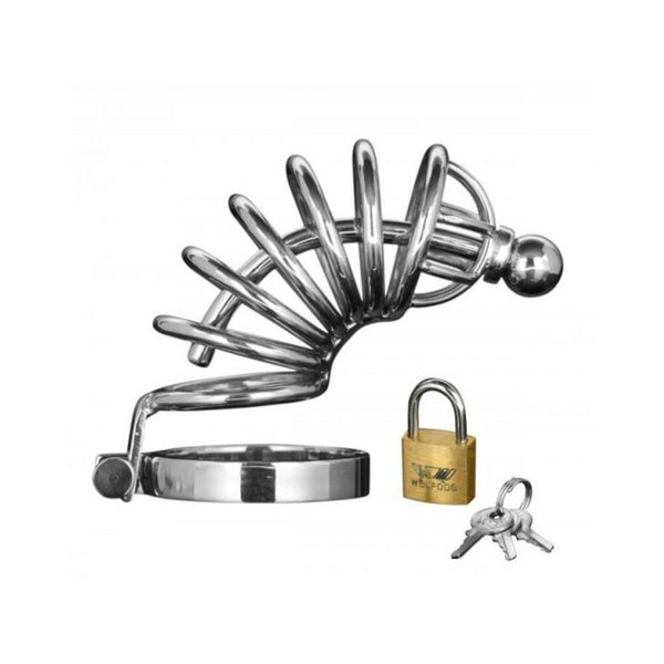 Asylum Locking Chastity Cage M/L