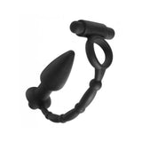 Viaticus Dual Cock Ring And Anal Plug Vibe