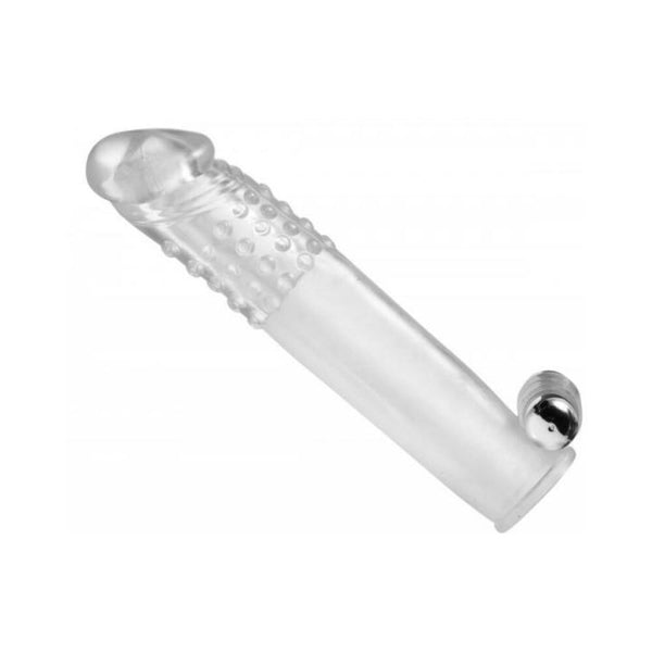 Clear Sensations Penis Extender Vibro Sleeve With Bullet