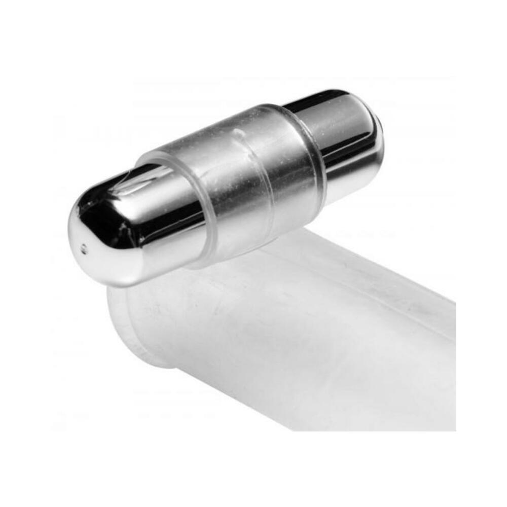 Clear Sensations Penis Extender Vibro Sleeve With Bullet