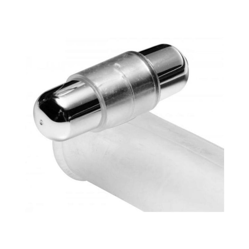 Clear Sensations Penis Extender Vibro Sleeve With Bullet