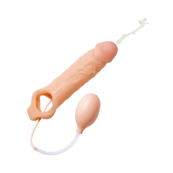 Realistic Ejaculating Penis Enlargement Sheath