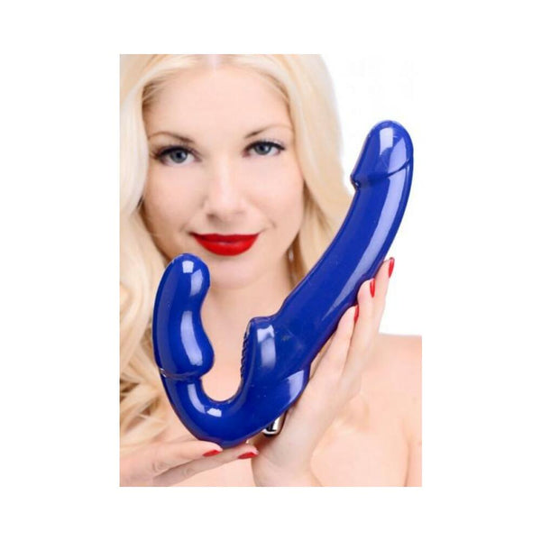 Revolver II Vibrating Strapless Strap On Dildo