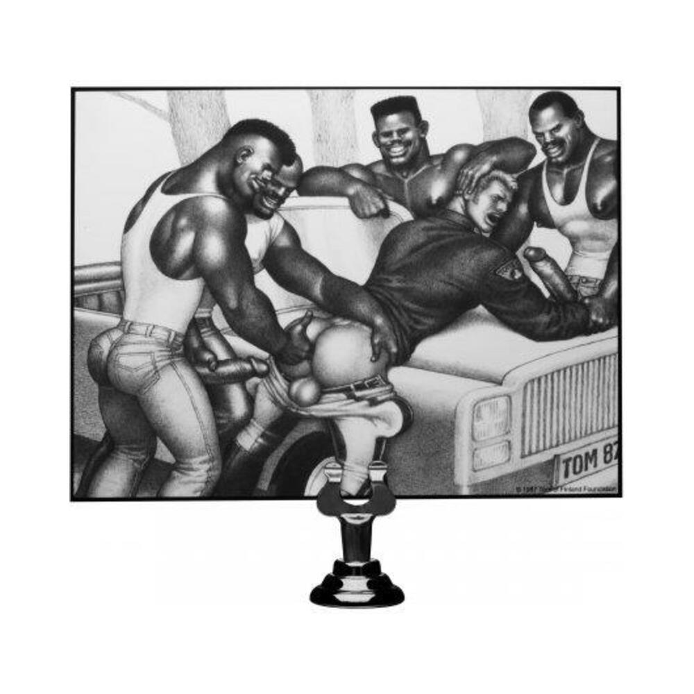 Tom of Finland 5 Speed Silicone P-Spot Vibe Black