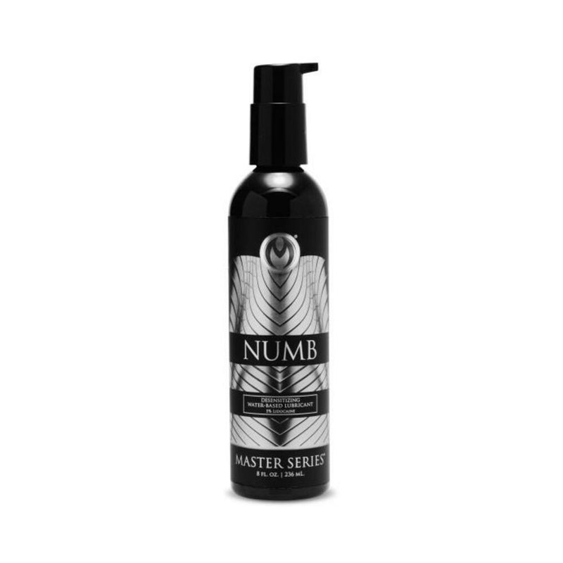 Numb Desensitizing Water Based Lubricant 3.5 Percent Lidocaine 8oz