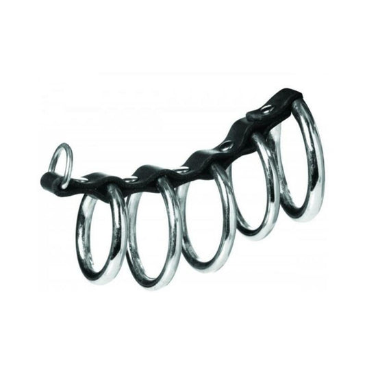 5 Ring Chastity Device