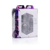 Triplets 3 Piece Glass Anal Plug Kit