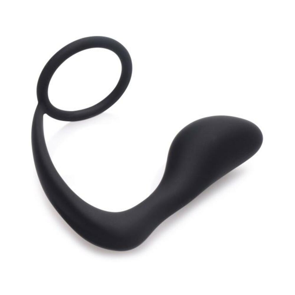 Explorer II Prostate Stimulator & Cock Ring Black