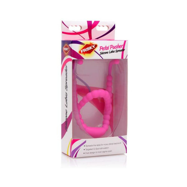 Petal Pusher Silicone Labia Spreader Pink