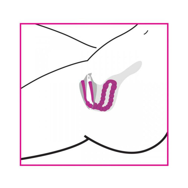 Petal Pusher Silicone Labia Spreader Pink