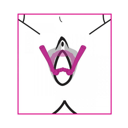Petal Pusher Silicone Labia Spreader Pink