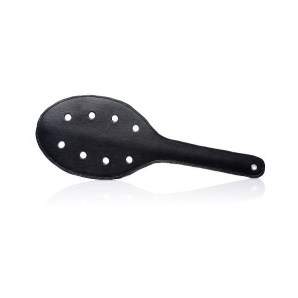 Spanking Rounded Paddle With Holes Black