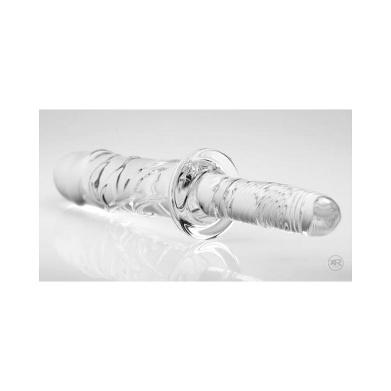 Brutus Glass Dildo Thruster - Clear