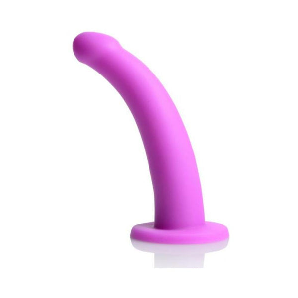 Strap U Navigator Silicone G-Spot Dildo With Harness