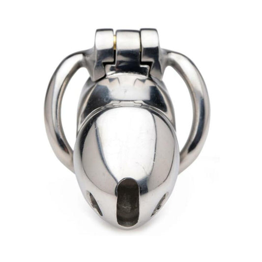 Rikers 24-7 Stainless Steel Locking Chastity Cage