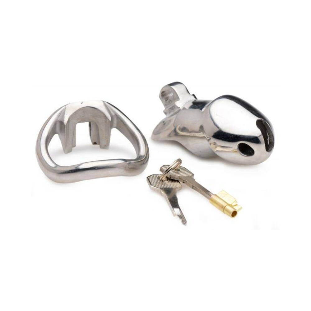 Rikers 24-7 Stainless Steel Locking Chastity Cage