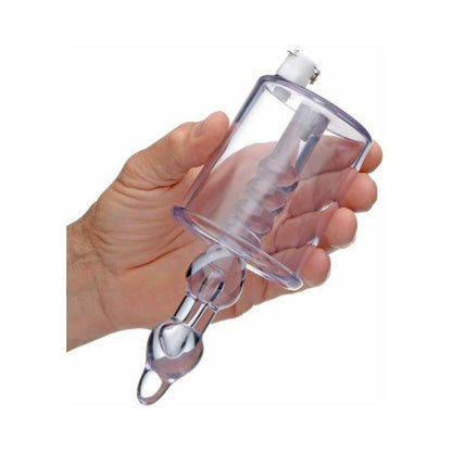 Anal Pump Cylinder With Stimulator Shaft