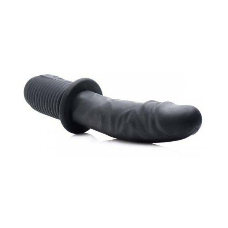 Power Pounder Vibrating And Thrusting Silicone Dildo