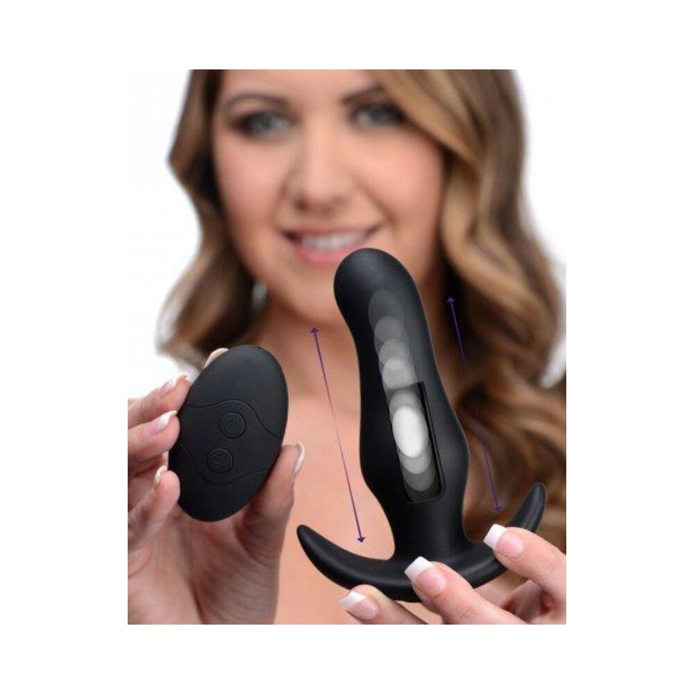 Kinetic Thumping 7X Prostate Anal Plug Black