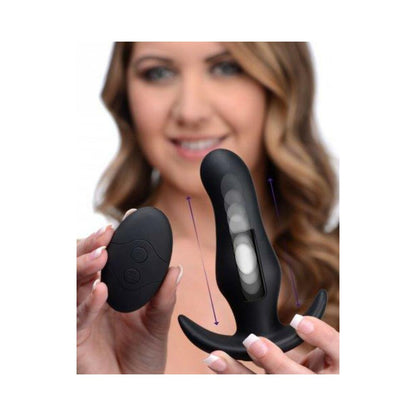 Kinetic Thumping 7X Prostate Anal Plug Black