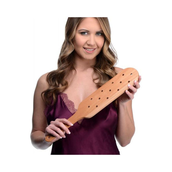Wooden Paddle Beech Wood 17.75 inches