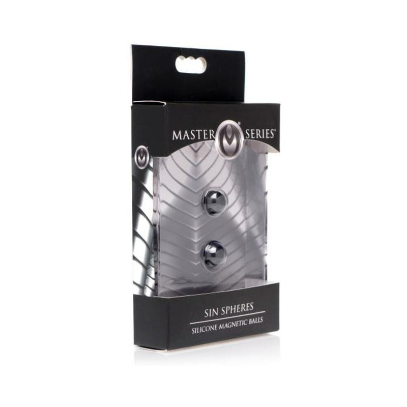 Sin Spheres Silicone Magnetic Balls Black