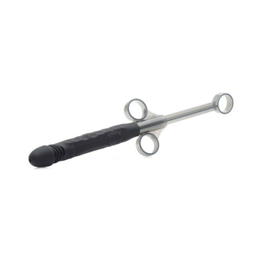 Jizz Shooter Silicone Dildo Lubricant Launcher