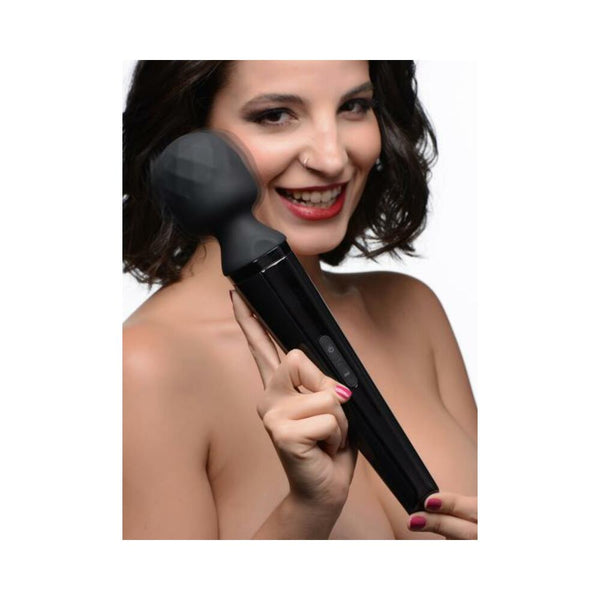 Diamond Head 24X Rechargeable Silicone Wand Massager