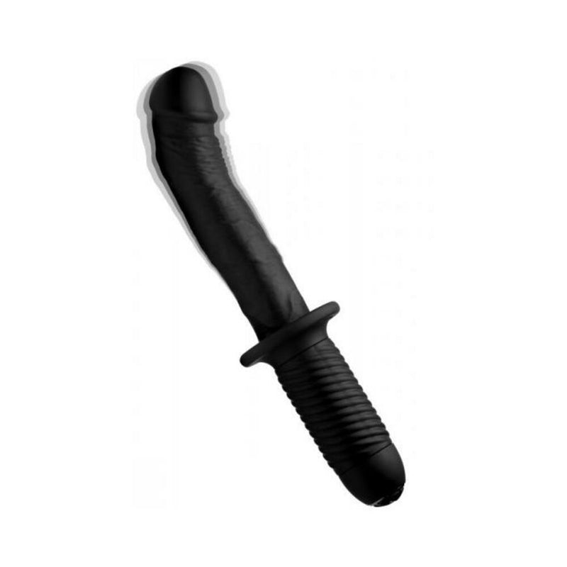 Ass Thumpers The Large Realistic 10X Vibrator With Handle