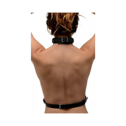 Female Chest Harness Black O/S