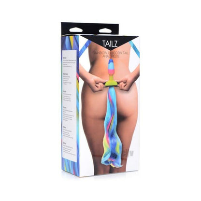 Tailz Rainbow Unicorn Tail Anal Plug