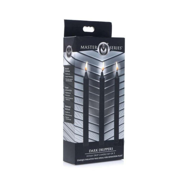 Fetish Drip Candles 3 Pack - Black
