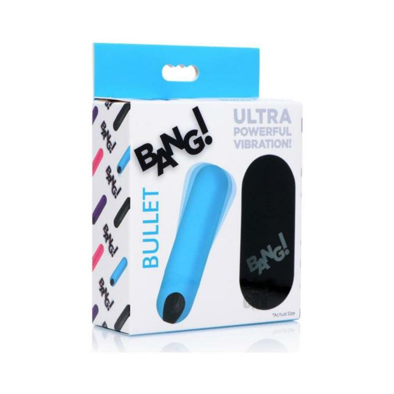 Bang Vibe Bullet W/remote Blu